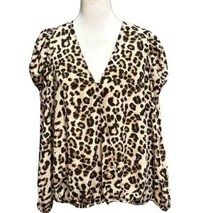 Leopard Print Women's Top